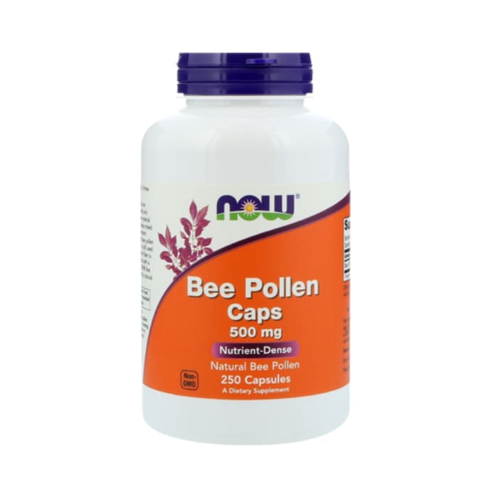 Now foods bee pollen caps 500mg